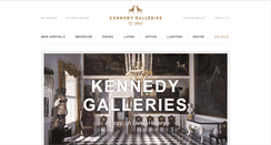 Desktop Screenshot of kennedygalleries.com